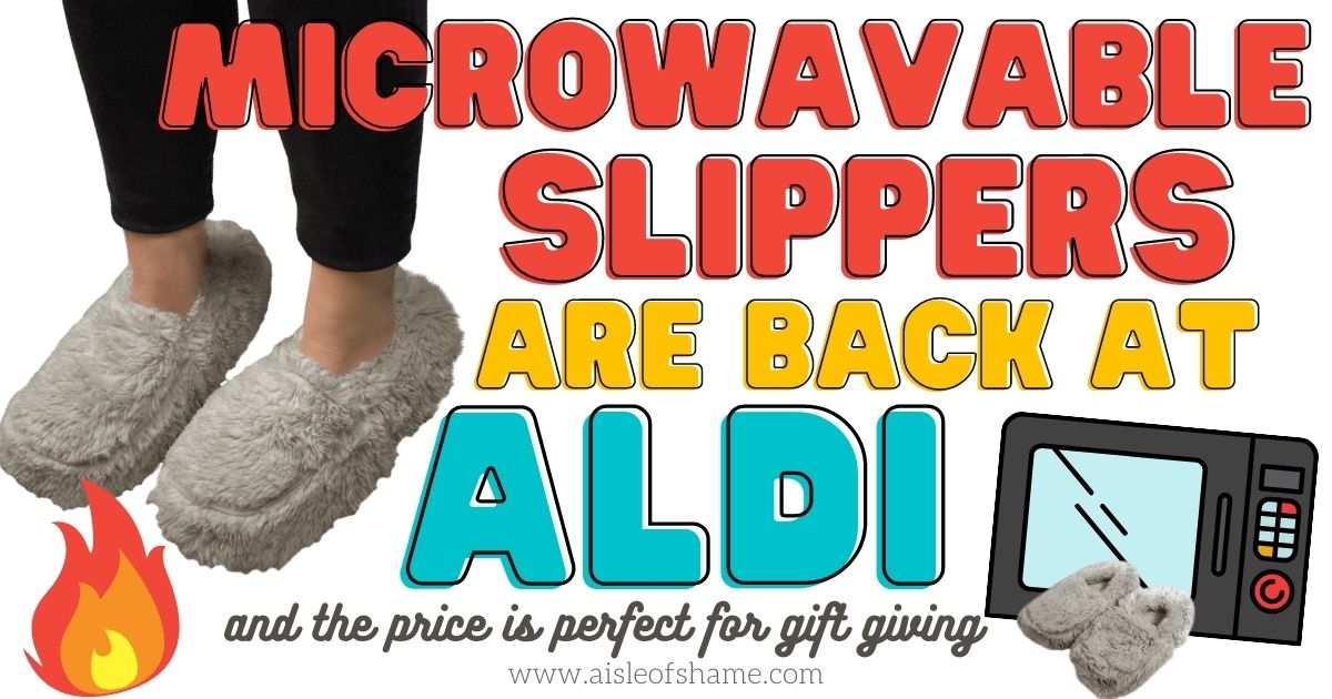Microwaveable Slippers are Back at