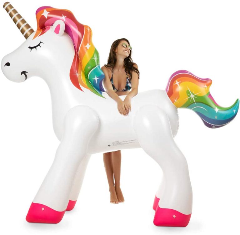 7 foot unicorn sprinkler