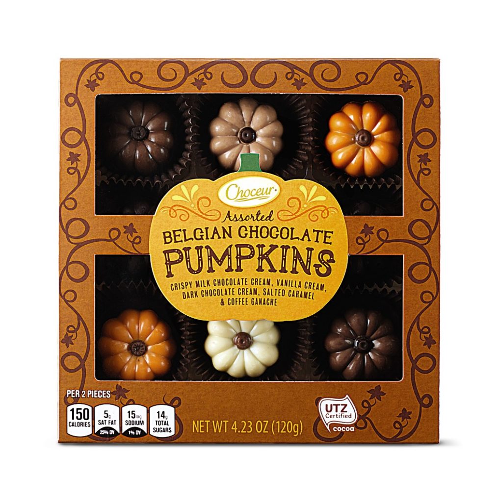 choceur pumpkin chocolates