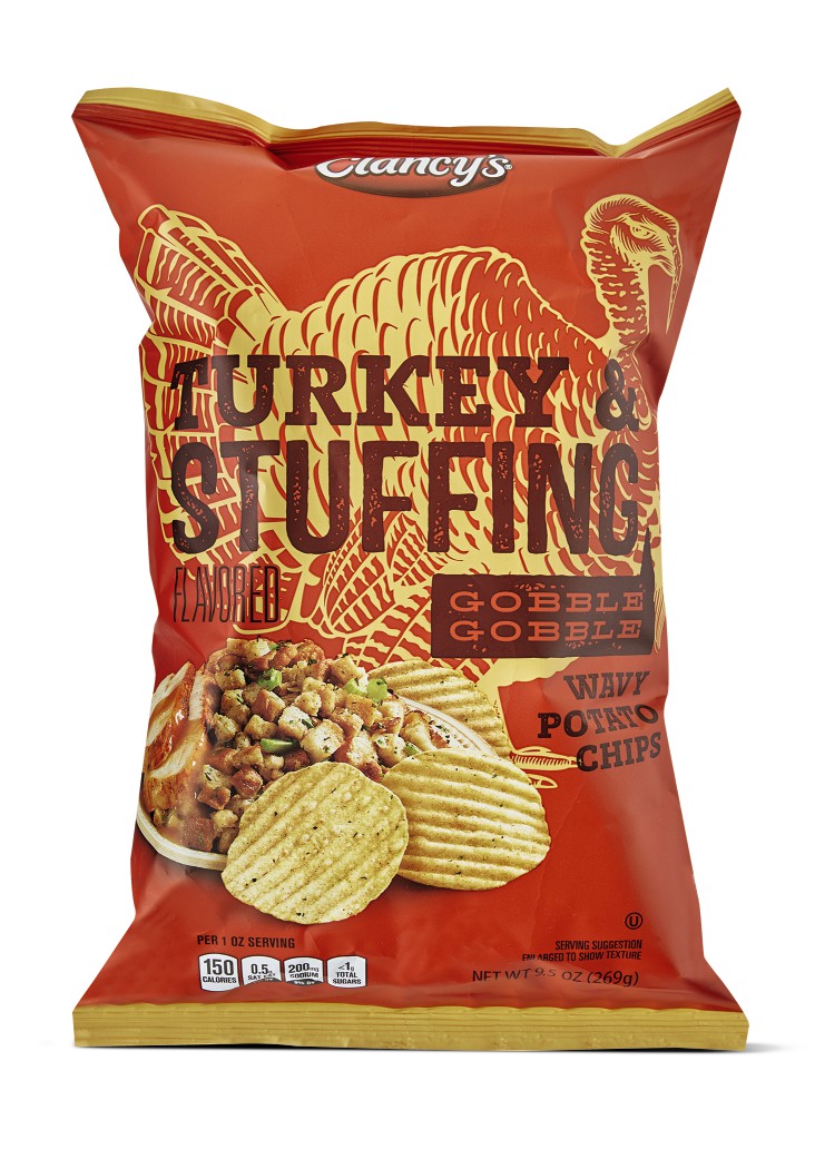 aldi turkey and stuffing chips