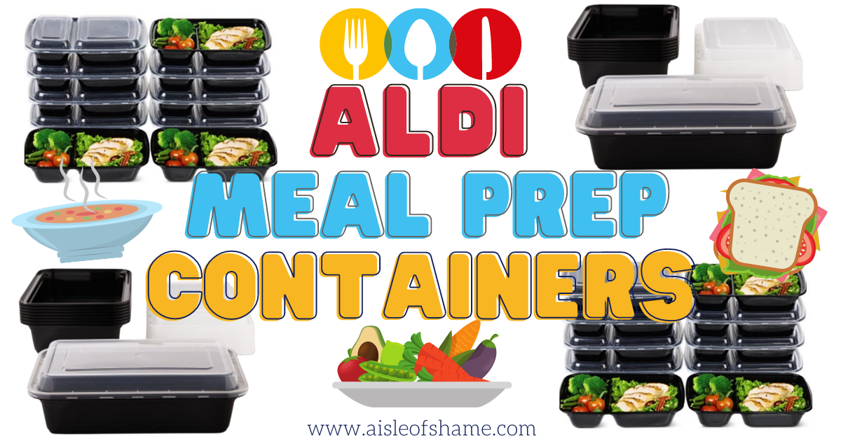 Aldi Selling Meal Prep Containers to Make Meal Planning Easy