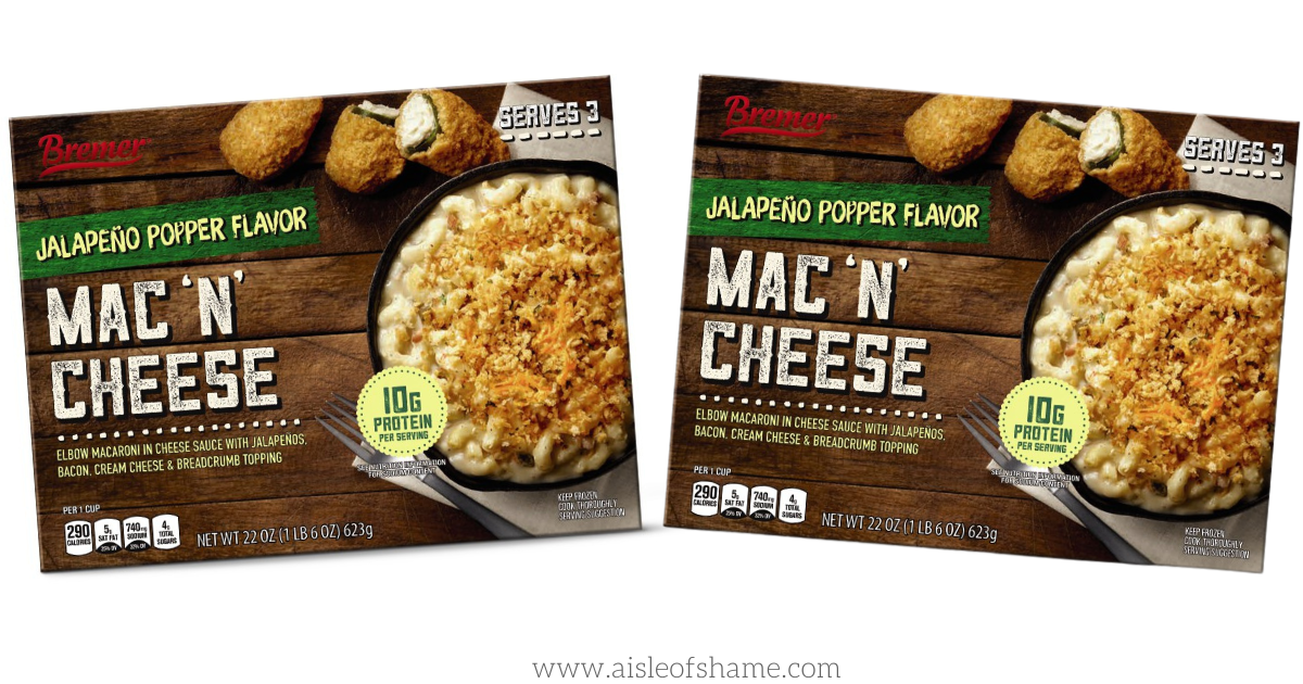 Jalapeno Popper Mac N Cheese Instantly Makes 2021 So AisleofShame.com