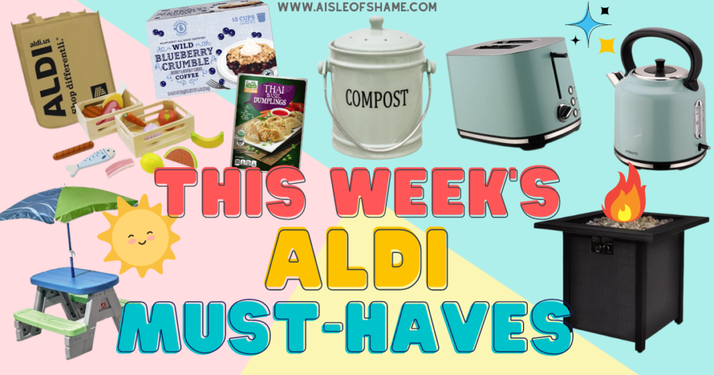 Retro Appliances, Aldi Play Shopping Set And More MustHaves This Week