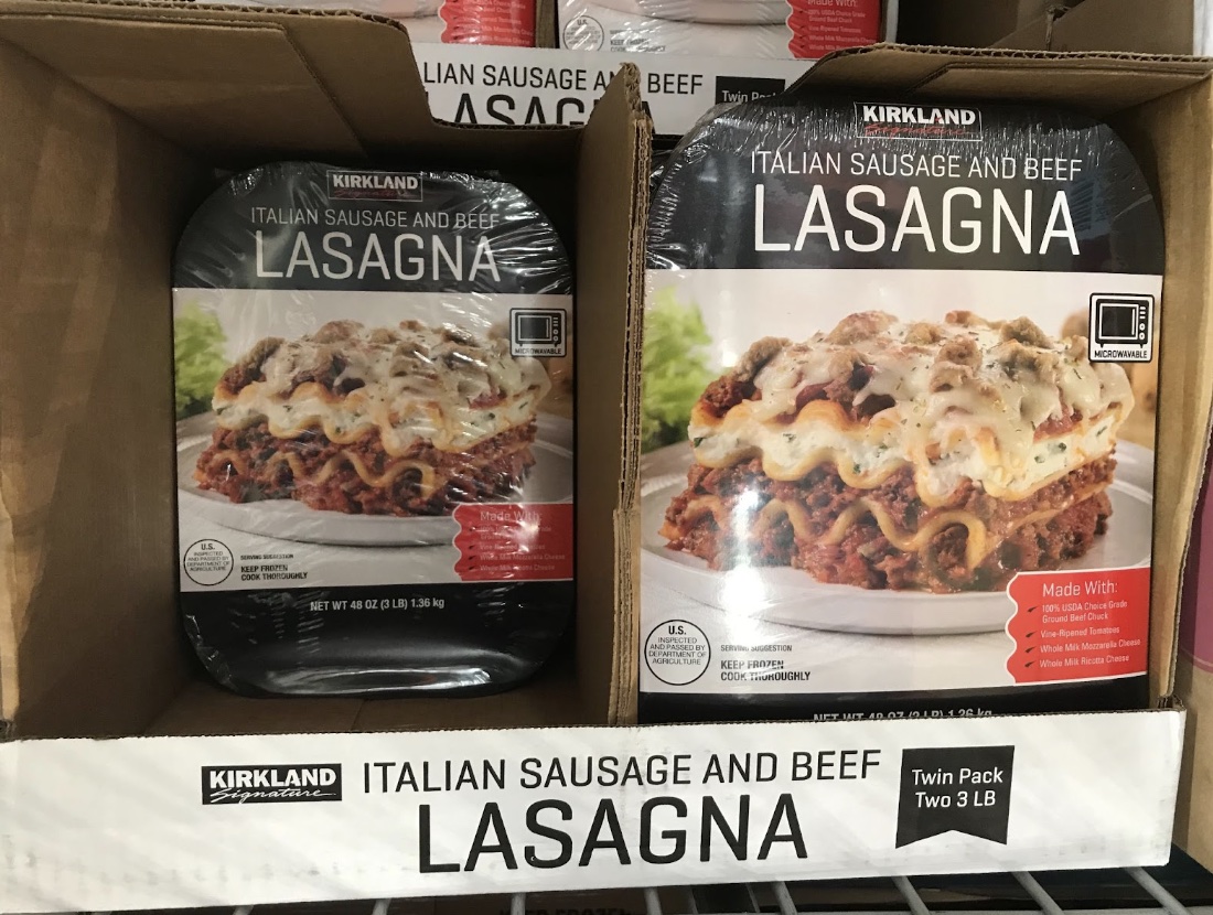 What Kind Of Lasagna Does Costco Sell? - AisleofShame.com