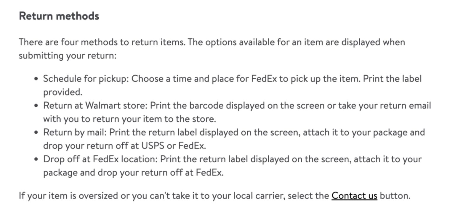 Walmart's Laptop Return Policy (Days + Receipt)