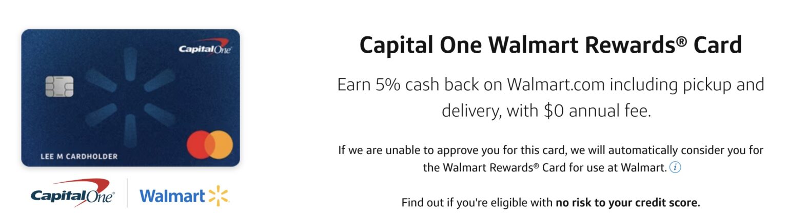 Capital One Walmart Card Address