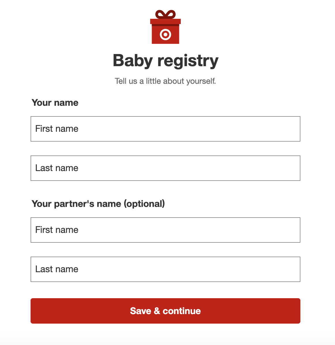 Guide To Opening A Baby Registry At Target Incld Benefits   Target Baby Registry Step 2 