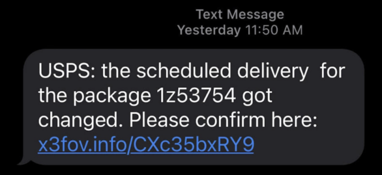 Avoid This Common USPS Text Message Scam - AisleofShame.com