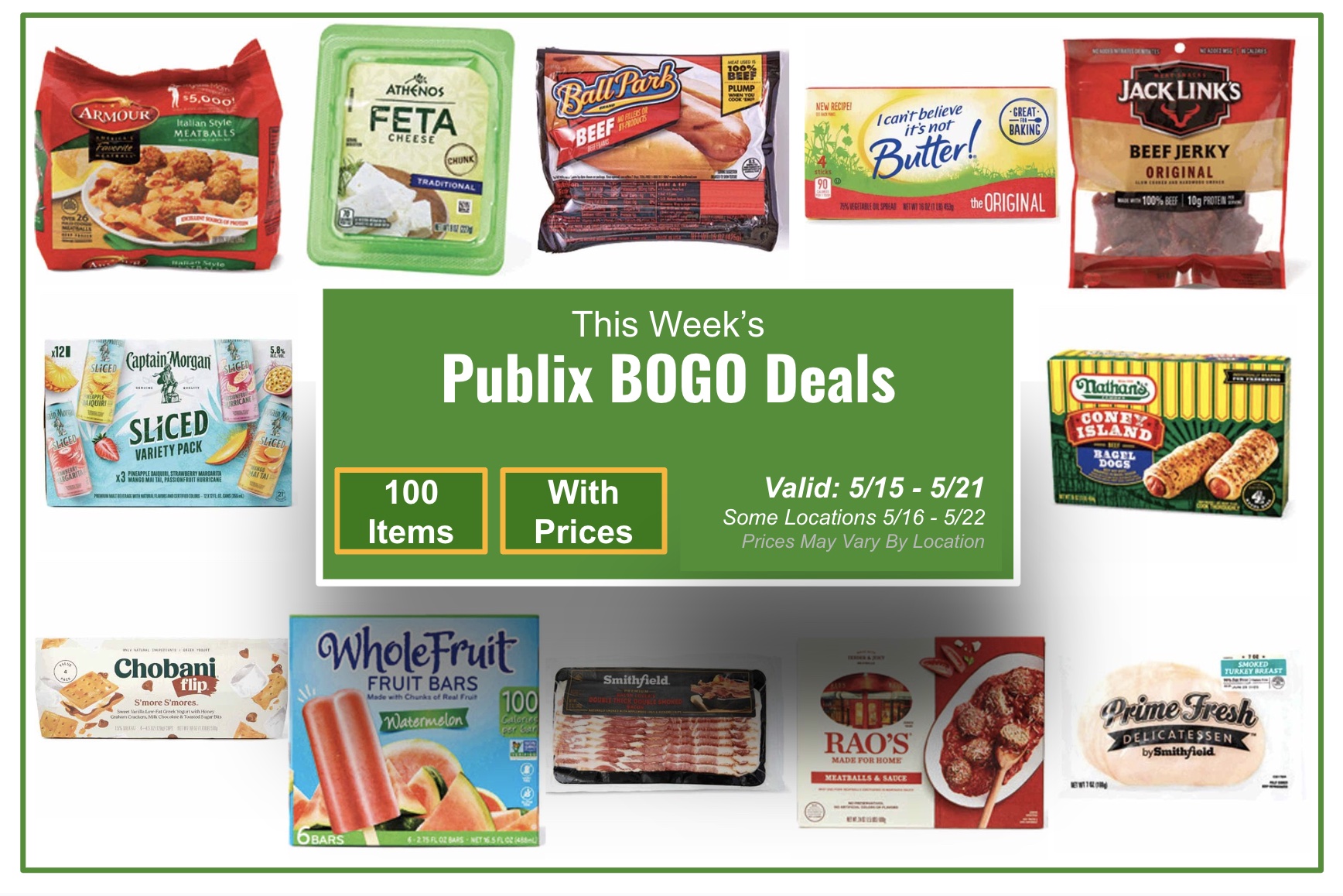 Your Visual Guide to This Week's Publix BOGO Unveiling the Best Deals