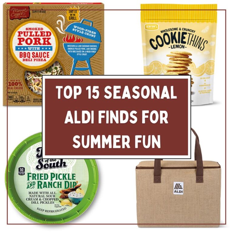 Top 15 Seasonal ALDI Finds for Summer Fun - AisleofShame.com